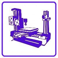 Engineering workshop icon linking to precision horizontal boring mills and machinery