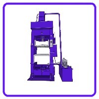 High-pressure machinery icon linking to industrial hydraulic presses for metal forming