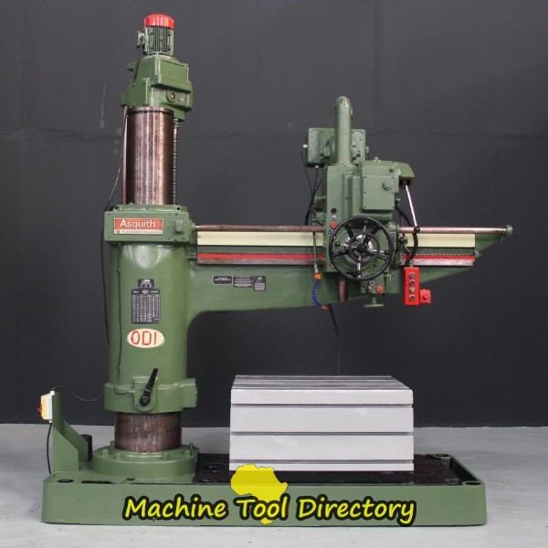 800mm Asquith Radial Arm Drill with 1800mm Arm Length